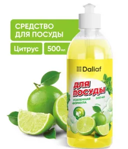 Средство для мытья посуды 500 мл «Daliaf» Цитрус