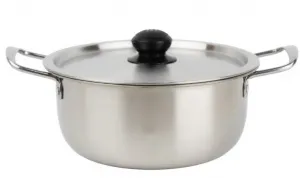 Кастрюля 1,8 л, d=20см, h=8см, нерж. сталь 201