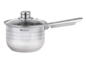 Ковш 2 л со стеклянной крышкой "Kelli"
