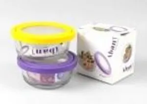 Набор контейнеров 2 пр 420 мл d=12 см для хранения продуктов 