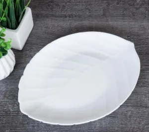 Тарелка 230 мм "Лист" / FLSHYP90 (WHITE), WL90-white 734980, 745638