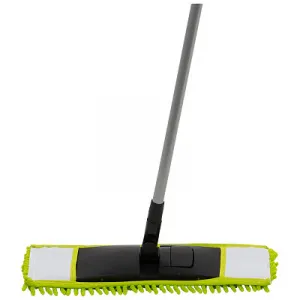Швабра для пола с насадкой из микрофибры Mop Clean Лапша 