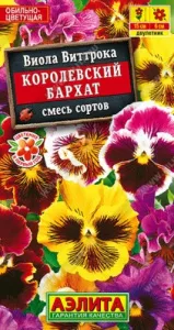 Семена Цветы Виола Королевский бархат 20шт