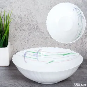Салатник 650 мл d=17,5 см "Ирисы" 748938
