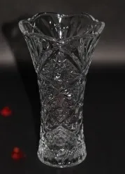 Ваза 22 см d=13 см в упак МИКС HP-002, HP003, HP004, сф50 