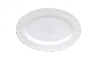 Блюдо овальное 25*17 см Lavenir HoReCa "Wave classic" стеклокерамика
